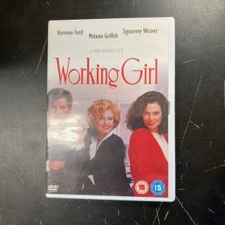 Working Girl - tieni huipulle DVD (VG+/M-) -komedia/draama-